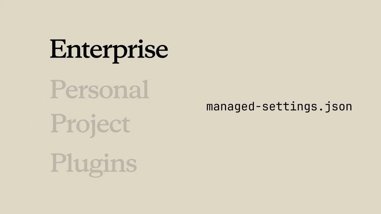Jerarquía de prioridades: empresa por encima de personal, proyecto y plugins